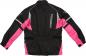 Preview: Modeka Tourex II Kinder Motorrad schwarz/pink