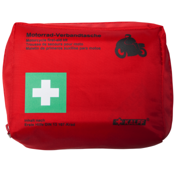 KALFF Motorradverbandtasche rot(DIN 13167)