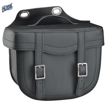 Cruiser Bulb Bag Satteltasche Rindleder