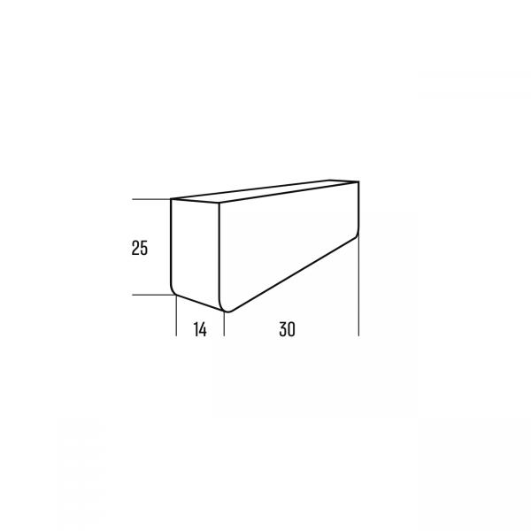 Cruiser Bulb Bag Satteltasche Rindleder