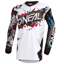 O'NEAL ELEMENT YOUTH JERSEY VILLAIN WHITE